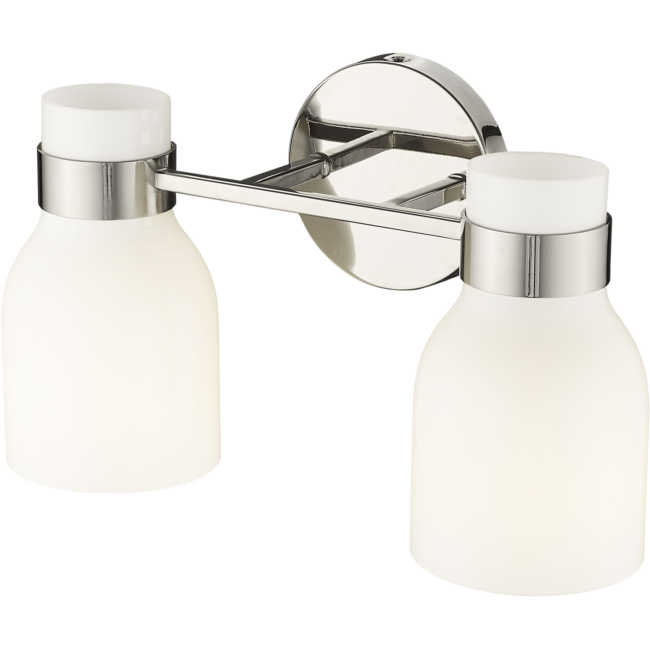 Corella 2 Light 14 inch Polished Nickel Bathroom Vanity Light Wall Light